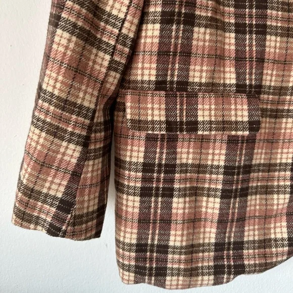 Cider Retro Plaid Blazer - Picture 5 of 8